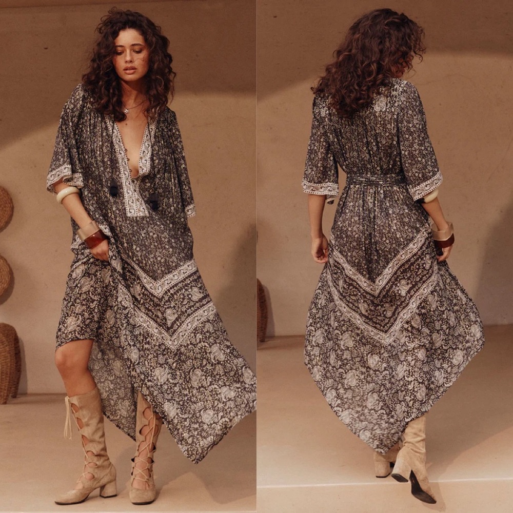 Spell Little Bird Flutter Maxi Dress
